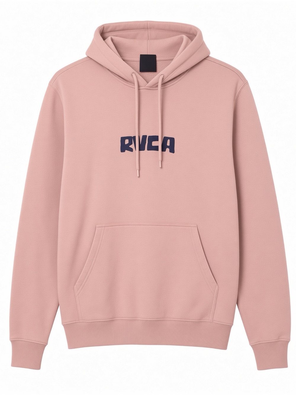 RVCA Small Pink Hoodie Balance of Opposites Palm Tree Pullover Sweatshirt